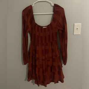 Altar'd State Long Sleeve Dress